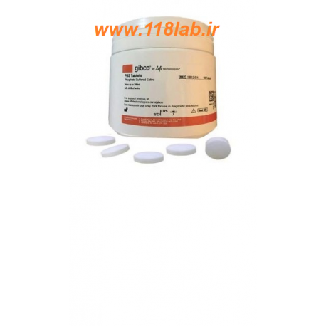 قرص PBS گیبکو  PBS Tablets gibco کد 18912014